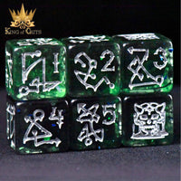 DNDDICEWHOLESALE.COM - Crypt of the Necromancer - 11 Dice Set