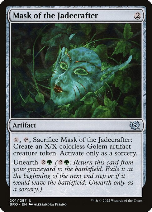 Mask of the Jadecrafter - The Brothers' War () #201