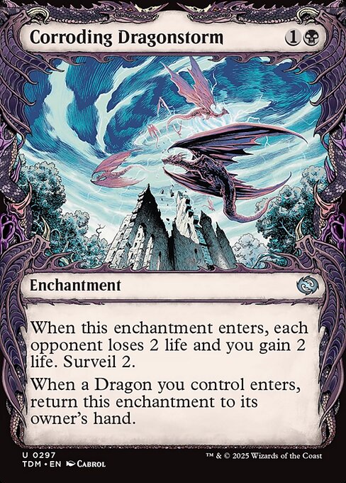 Corroding Dragonstorm - Tarkir: Dragonstorm () #297