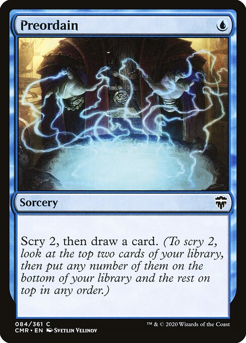 Preordain - Commander Legends (CMR) #84