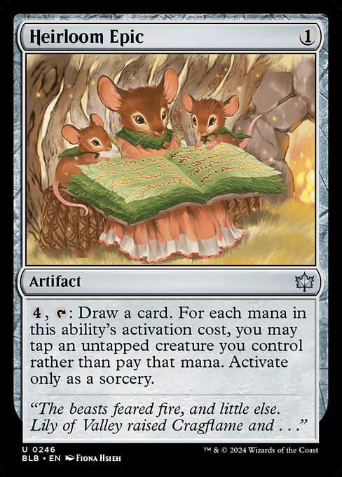Heirloom Epic - Bloomburrow () #246