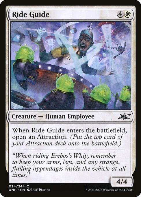 Ride Guide - Unfinity () #24 [Foil] [Foil]