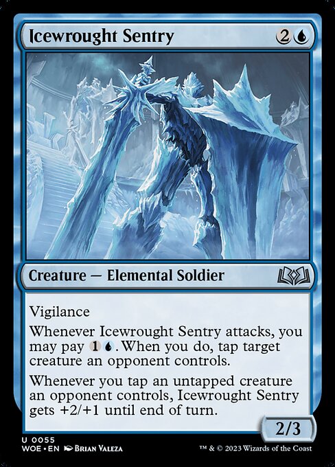 Icewrought Sentry - Wilds of Eldraine () #55