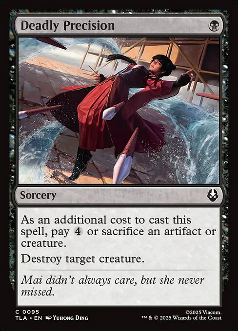 Deadly Precision - Avatar: The Last Airbender () #95 [Foil] [Foil]