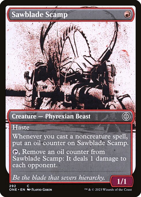 Sawblade Scamp - Phyrexia: All Will Be One () #292