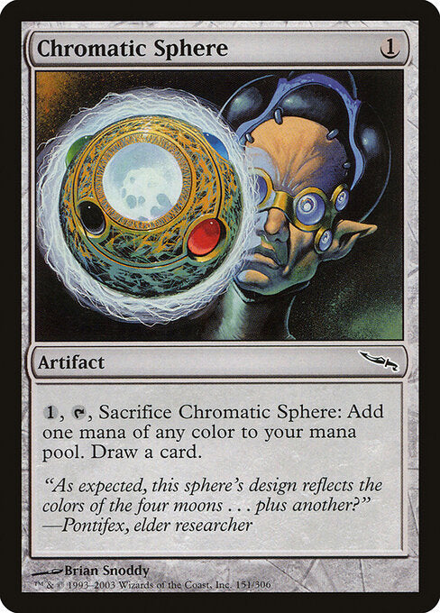 Chromatic Sphere - Mirrodin (mrd) #151