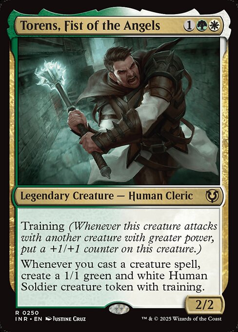 Torens, Fist of the Angels - Innistrad Remastered (inr) #250 [Foil] [Foil]