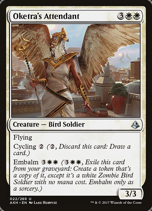 Oketra's Attendant - Amonkhet () #22