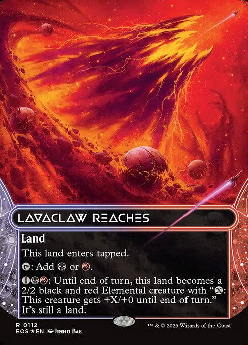 Lavaclaw Reaches - Edge of Eternities: Stellar Sights (EOS) #112