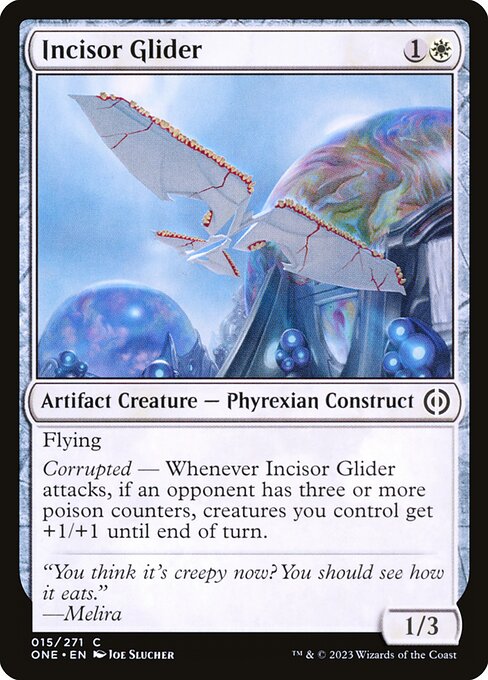 Incisor Glider - Phyrexia: All Will Be One () #15