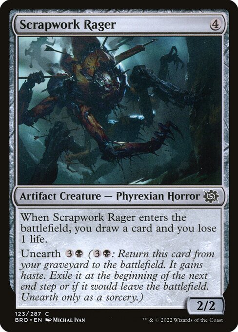 Scrapwork Rager - The Brothers' War (BRO) #123