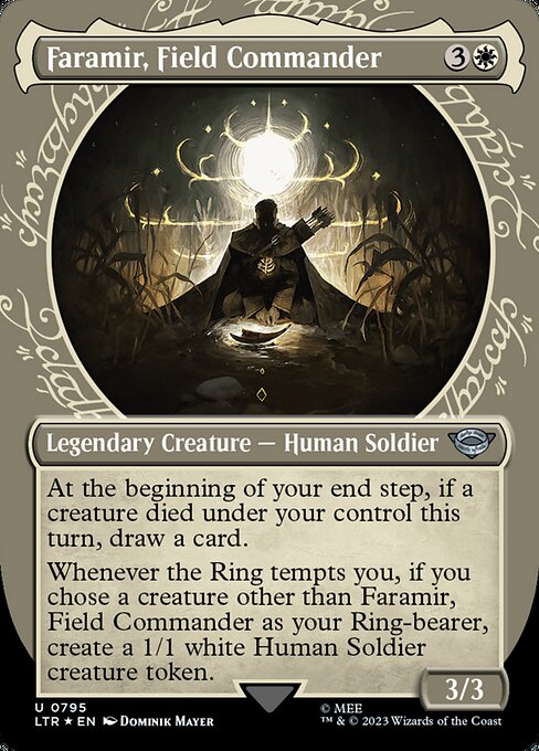Faramir, Field Commander - The Lord of the Rings: Tales of Middle-earth (LTR) #795 [Foil] [Foil]