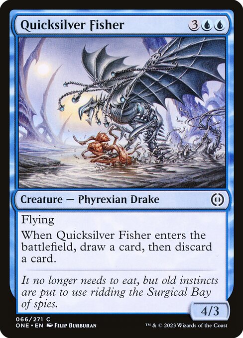 Quicksilver Fisher - Phyrexia: All Will Be One () #66