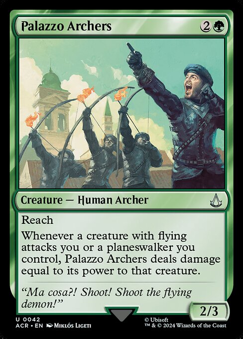 Palazzo Archers - Assassin's Creed () #42 [Foil] [Foil]