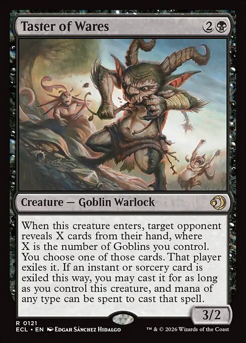 Taster of Wares - Lorwyn Eclipsed (ecl) #121 [Foil] [Foil]