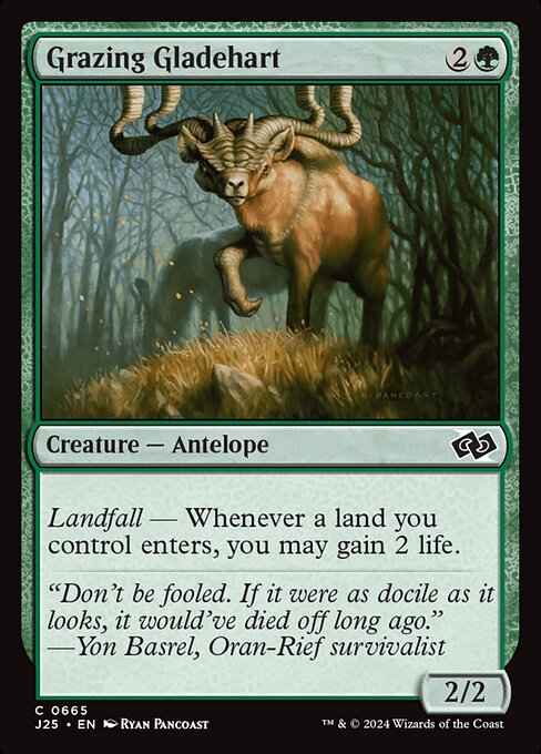Grazing Gladehart - Foundations Jumpstart (j25) #665