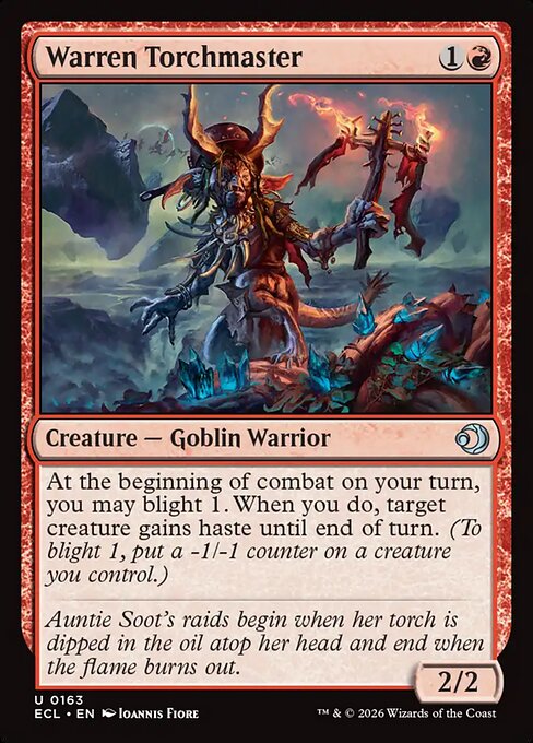 Warren Torchmaster - Lorwyn Eclipsed (ecl) #163