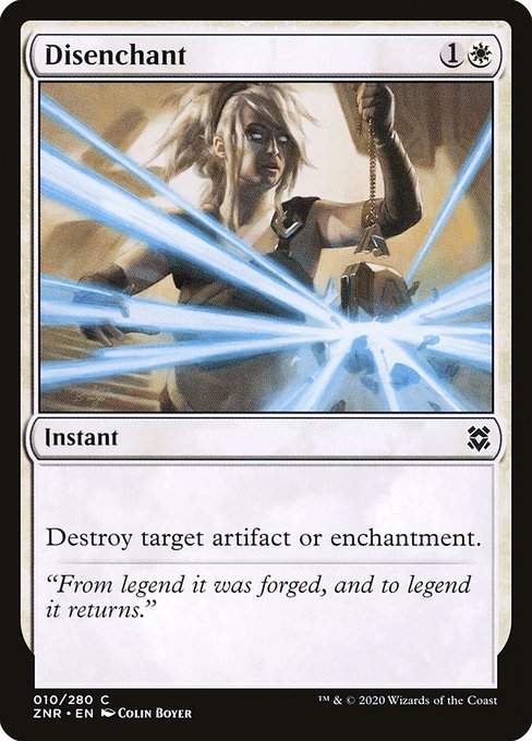 Disenchant - Zendikar Rising () #10 [Foil] [Foil]