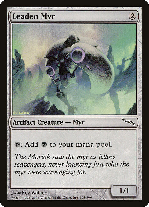 Leaden Myr - Mirrodin (mrd) #191