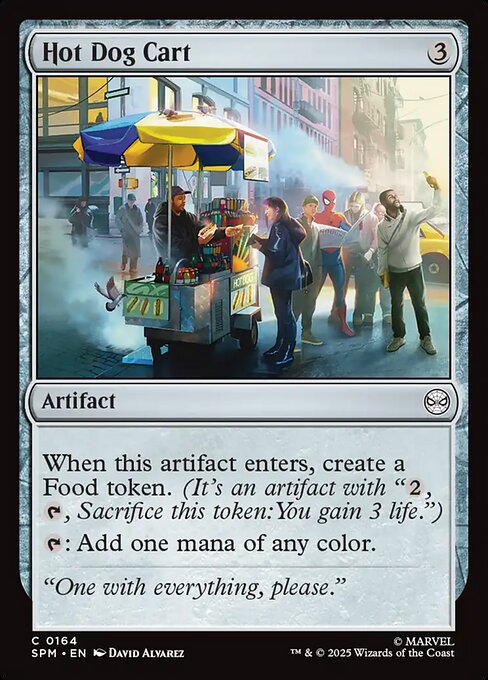 Hot Dog Cart - Marvel's Spider-Man () #164