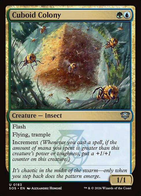 Cuboid Colony - Secrets of Strixhaven () #183 [Foil] [Foil]