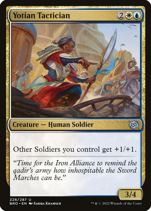 Yotian Tactician - The Brothers' War () #228
