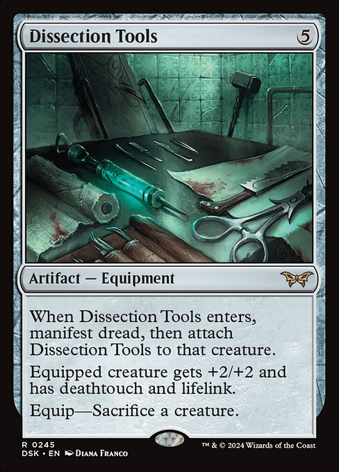 Dissection Tools - Duskmourn: House of Horror (dsk) #245 [Foil] [Foil]