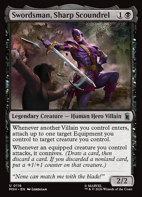 Swordsman, Sharp Scoundrel - Marvel Super Heroes () #116
