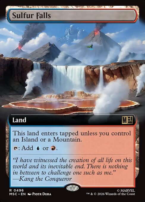 Sulfur Falls - Marvel Super Heroes Commander () #496