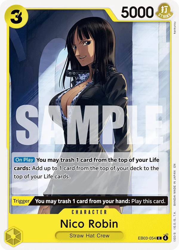 Nico Robin - ONE PIECE HEROINES EDITION- [EB-03] / Memorial Collection [EB-01] (EB03-054) #054