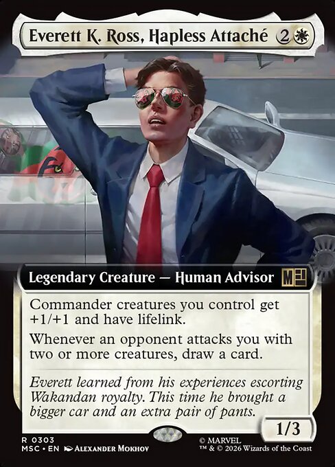 Everett K. Ross, Hapless Attaché - Marvel Super Heroes Commander () #303
