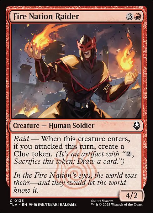 Fire Nation Raider - Avatar: The Last Airbender () #135