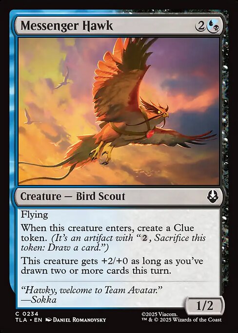 Messenger Hawk - Avatar: The Last Airbender () #234 [Foil] [Foil]