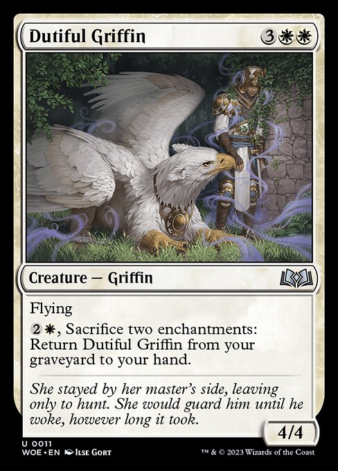 Dutiful Griffin - Wilds of Eldraine () #11