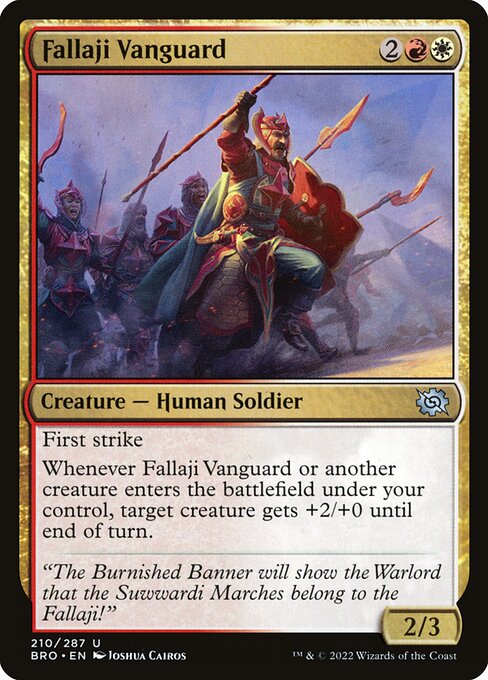Fallaji Vanguard - The Brothers' War () #210