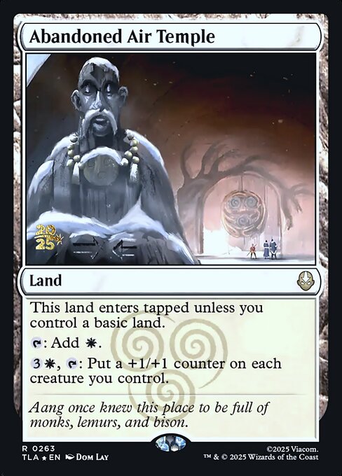 Abandoned Air Temple - Avatar: The Last Airbender Promos (PTLA) #263s