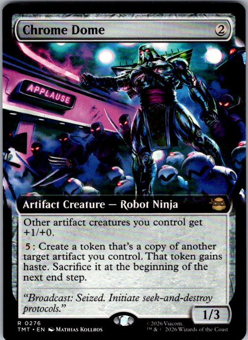 Chrome Dome - Teenage Mutant Ninja Turtles (TMT) #276