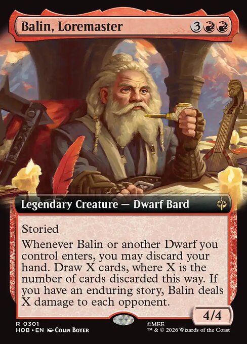 Balin, Loremaster - The Hobbit (HOB) #301