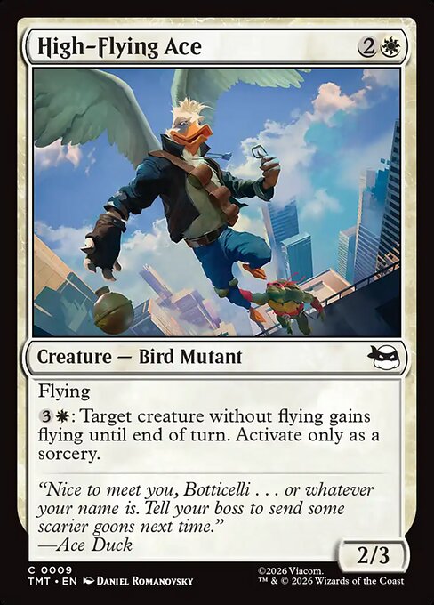 High-Flying Ace - Teenage Mutant Ninja Turtles () #9 [Foil] [Foil]