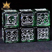 DNDDICEWHOLESALE.COM - Crypt of the Necromancer - 11 Dice Set