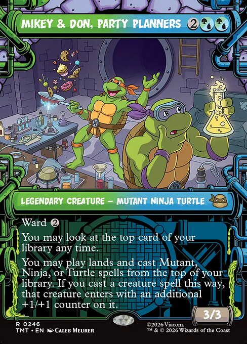 Mikey & Don, Party Planners - Teenage Mutant Ninja Turtles () #246