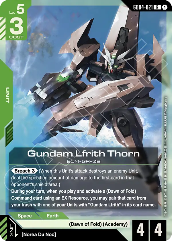 Gundam Lfrith Thorn - Phantom Aria (GD04-021) #021