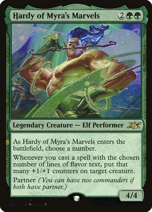 Hardy of Myra's Marvels - Unfinity () #427 [Foil] [Foil]