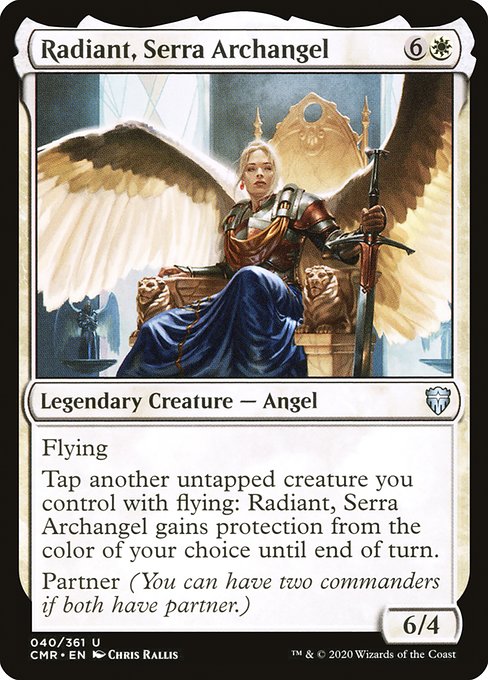 Radiant, Serra Archangel - Commander Legends () #40
