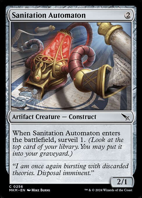 Sanitation Automaton - Murders at Karlov Manor (mkm) #256