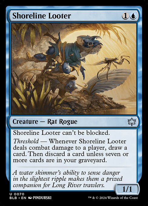 Shoreline Looter - Bloomburrow () #70