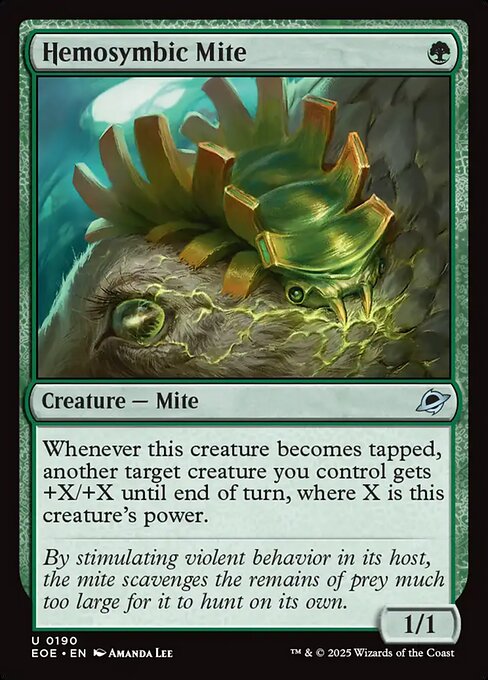 Hemosymbic Mite - Edge of Eternities (eoe) #190