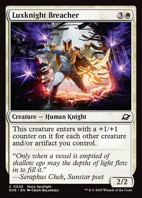 Luxknight Breacher - Edge of Eternities (eoe) #26