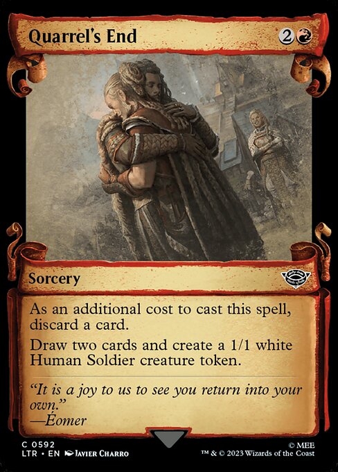 Quarrel's End - The Lord of the Rings: Tales of Middle-earth (LTR) #592 [Foil] [Foil]