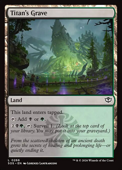 Titan's Grave - Secrets of Strixhaven () #266